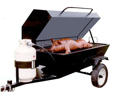 Big John Towable Smoker/Grill (Does not include propane)