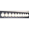 Globe Light Set, 10 White Polycarb Globes
