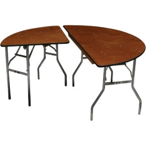 P.S. 100 Series - 72&rdquo; dia. Half-Round Table