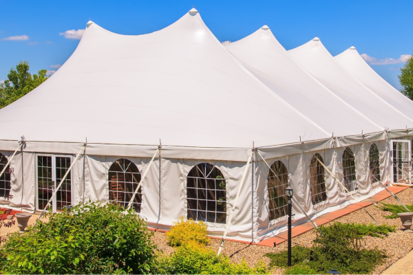 White party tent