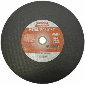 Virgina Abrasives Blades 14 x 1/8 x 1 Abrasive Cut Off Wheels-Metal