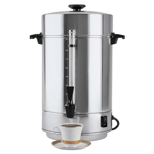 Coffeemaker, 100 cup Aluminum