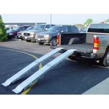 Single BilJax 8' Aluminum Folding Ramp