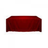 Holiday red 54 x 120 cotton/polyester rectangular tablecloth