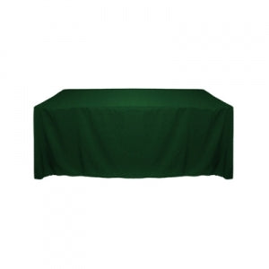 Hunter green 54 x 120 cotton/polyester rectangular tablecloth